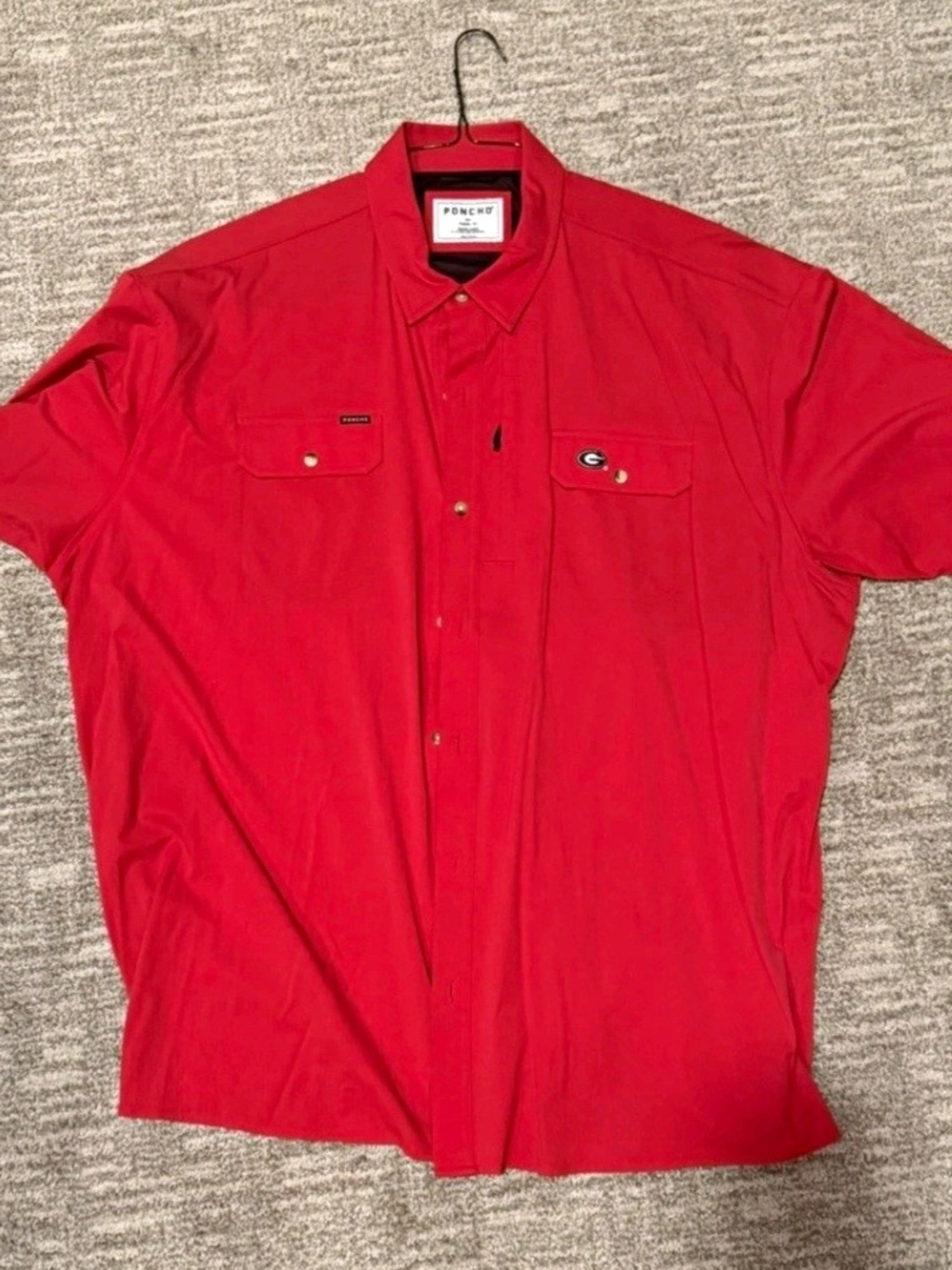 Georgia Bulldogs Poncho Men's Shirt